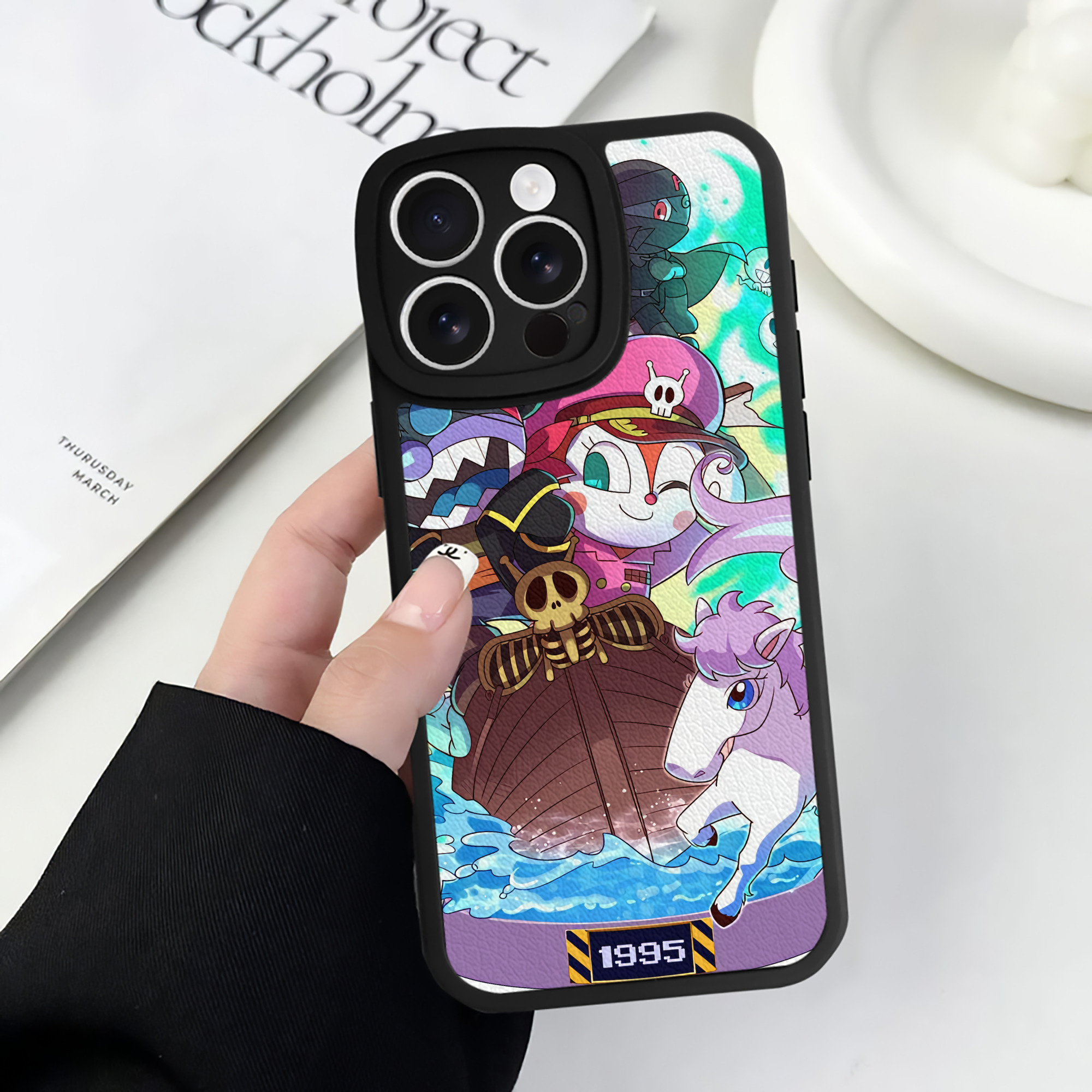 （画像用） アンパンマン Anpanman 【iPhone 16シリーズ対応】シリコンスマホケース（レザー調） 材質：シリコン